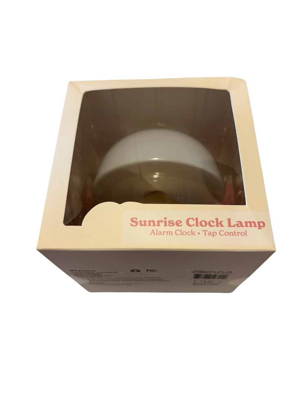 Vivitar Everyday Gifting Sunrise Clock Lamp